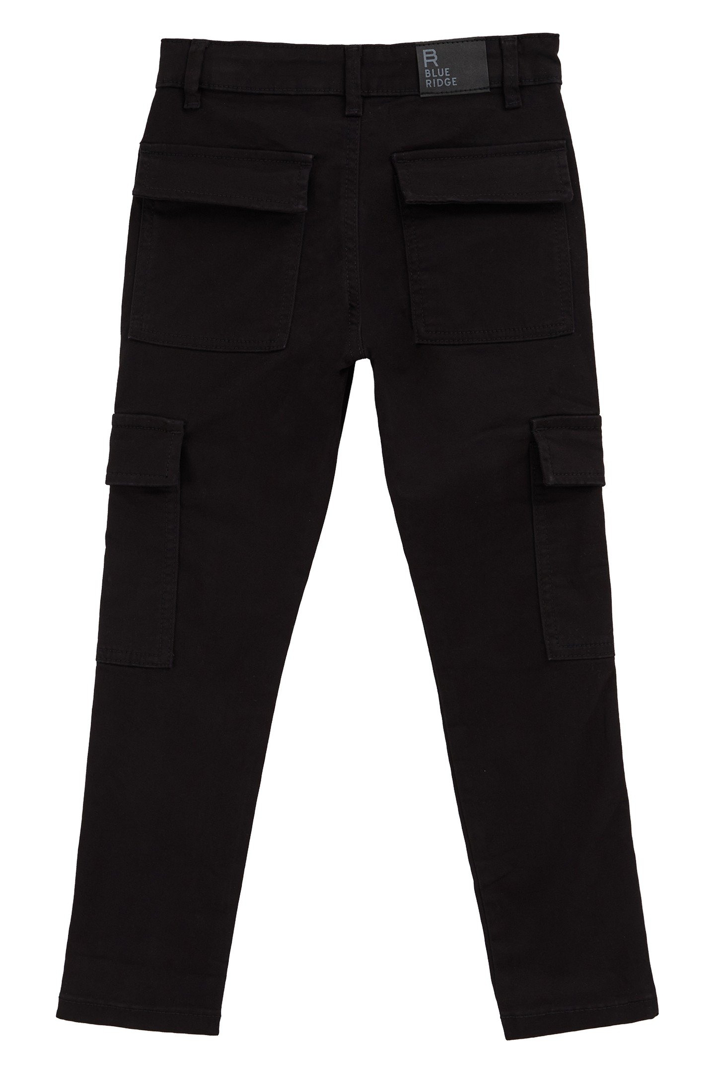 BOYS CARGO PANTS BLACK 6