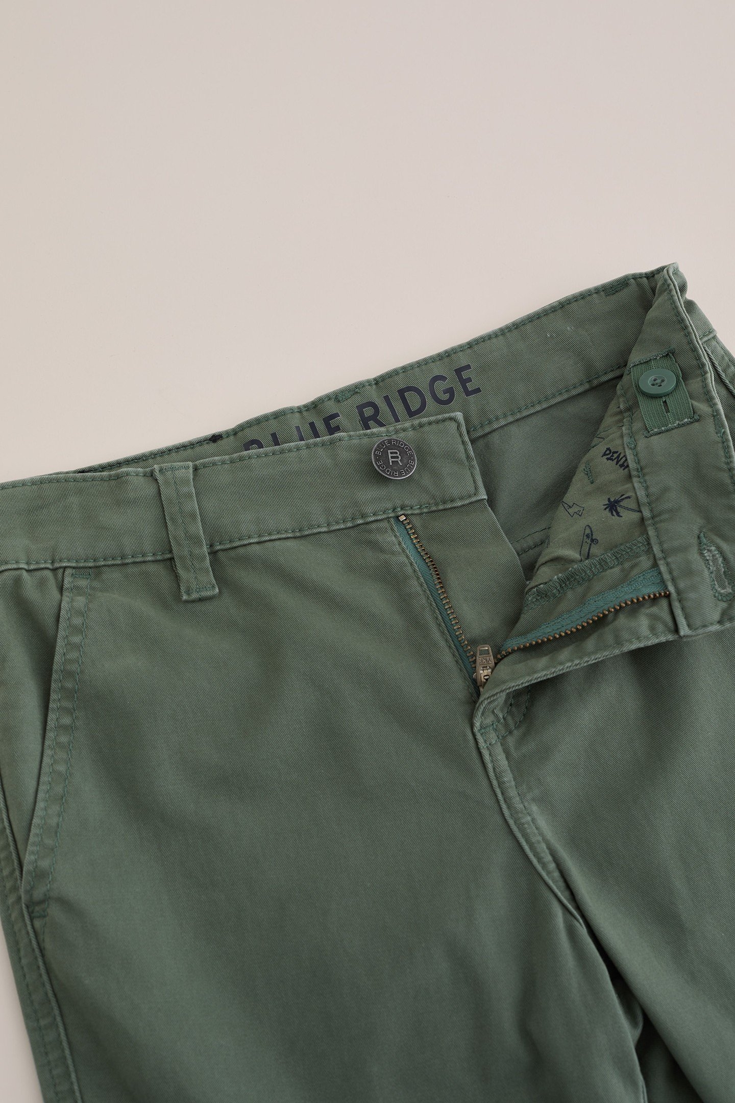 BOYS CARGO PANTS ARMY GREEN 5