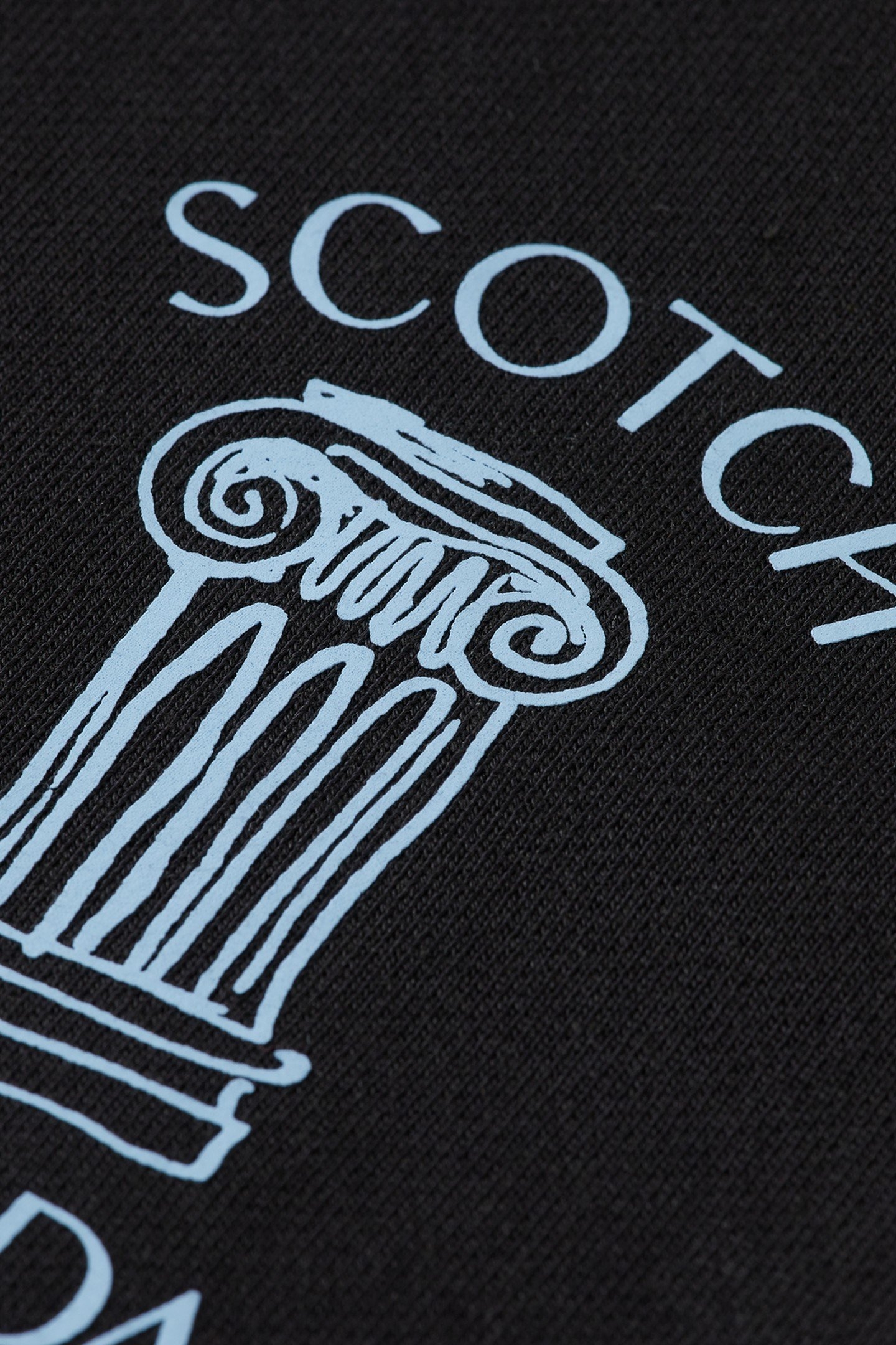 LEFT CHEST ARTWORK SWEATSHIRT BLACK 4