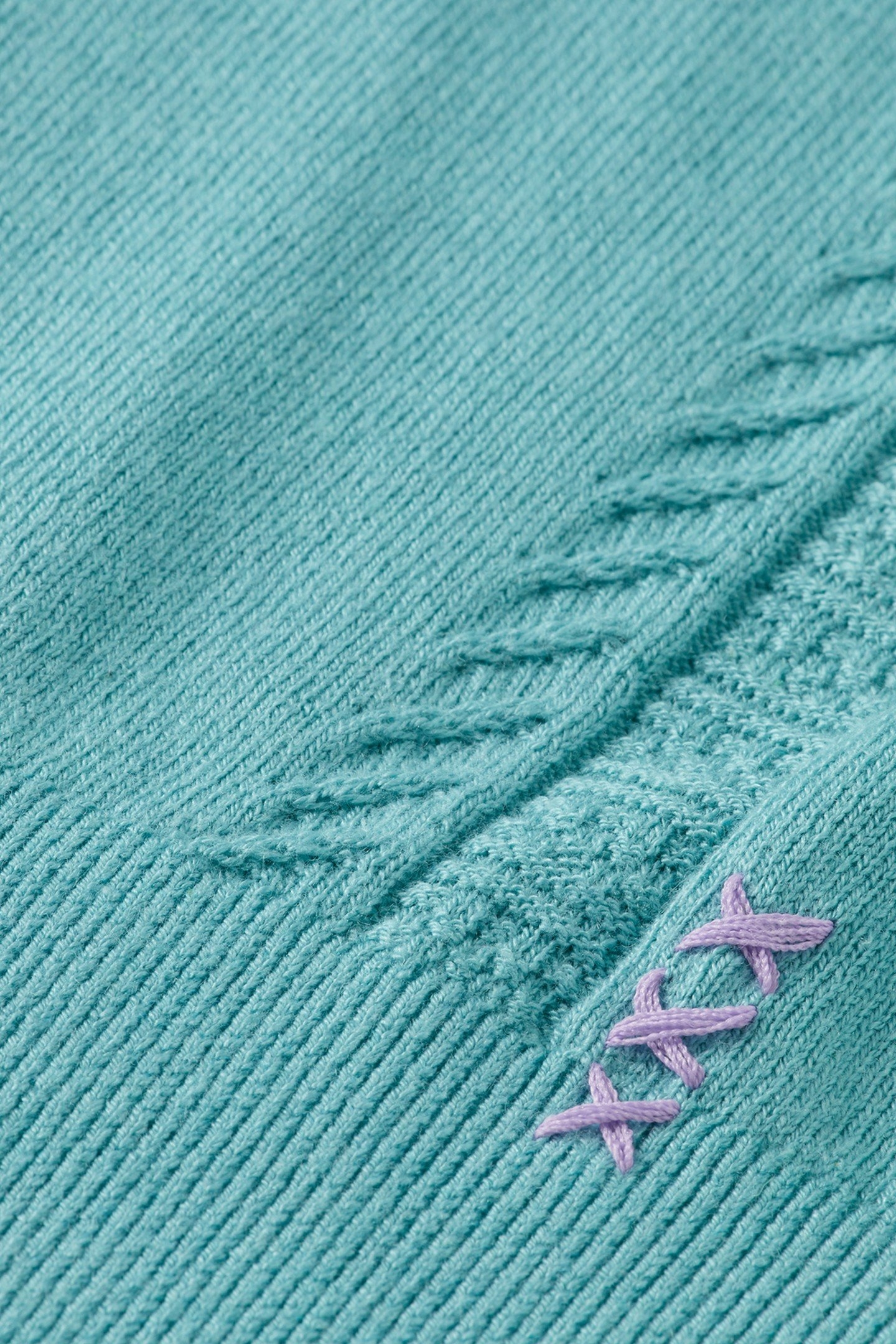 RELAXED FIT KNITTED POLO SEA BLUE 2