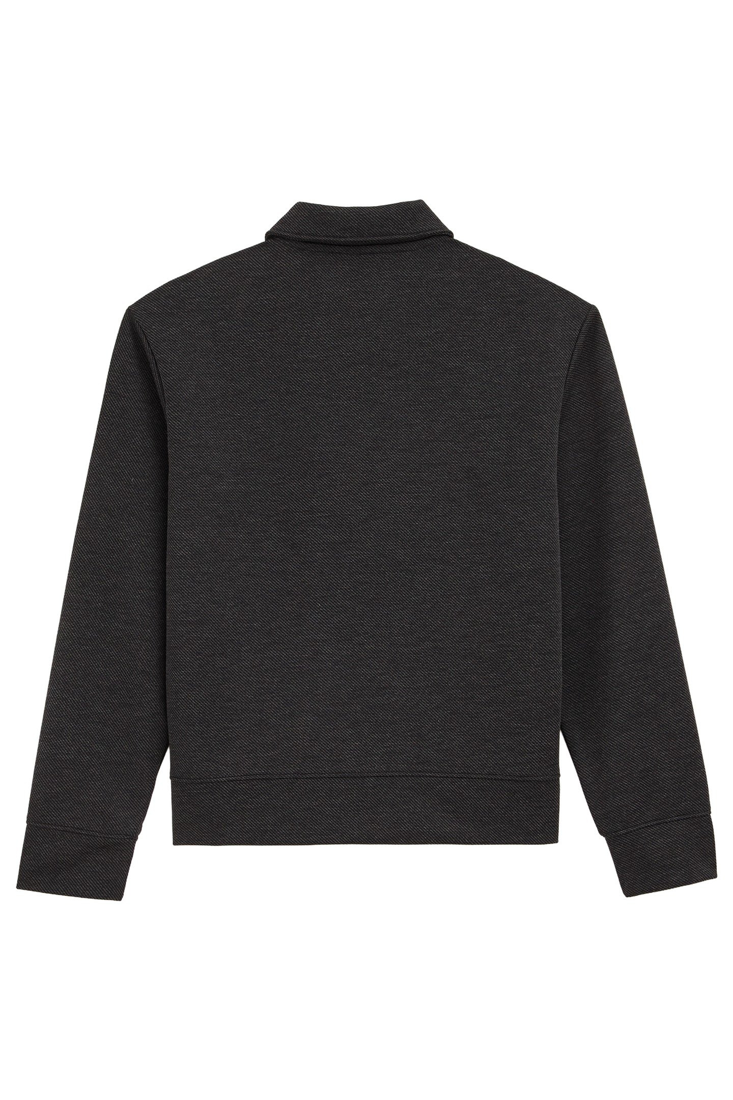 BOYS CARDIGAN WITH ZIPPER BLACK 4