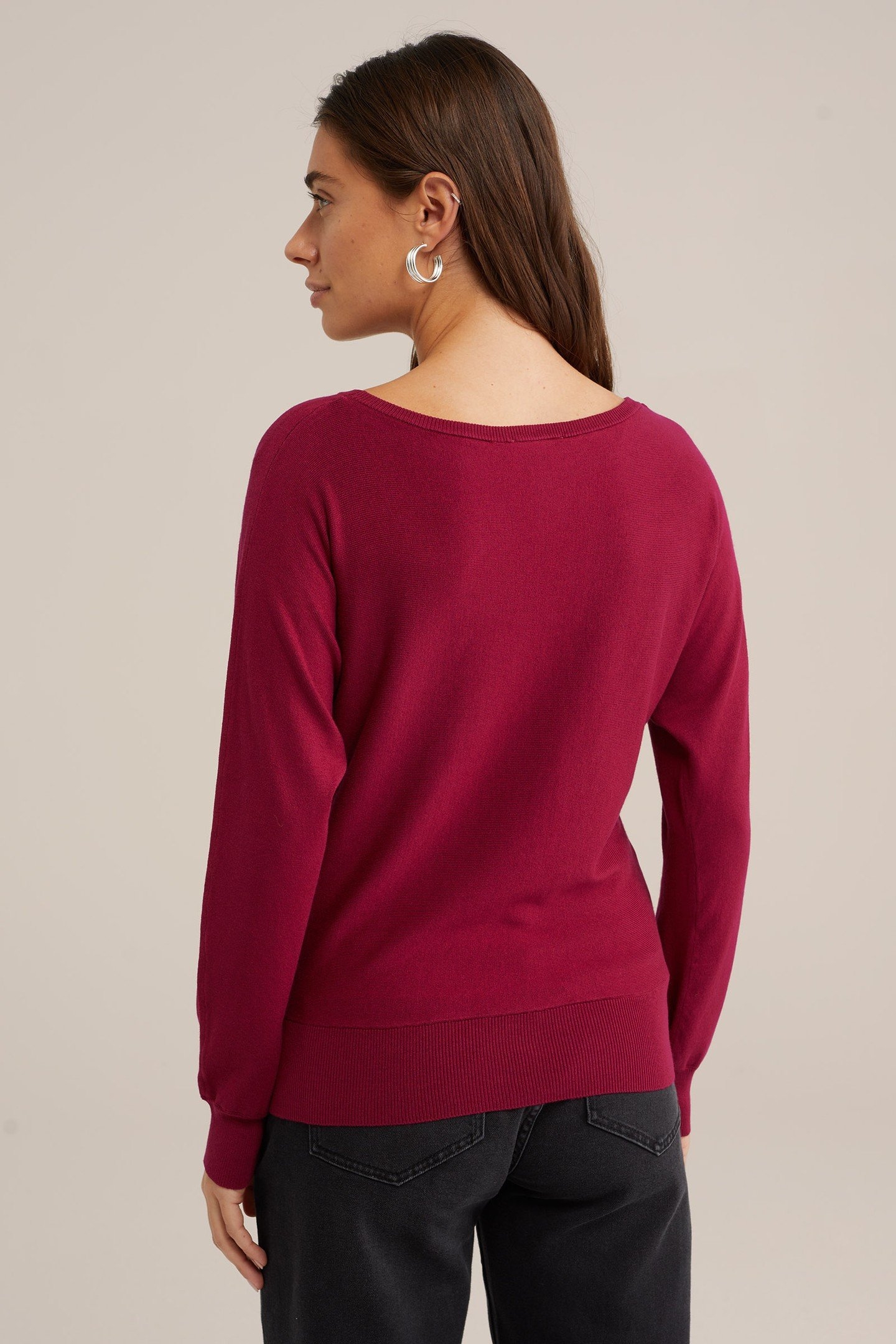 KNITTED PULLOVER RED 3