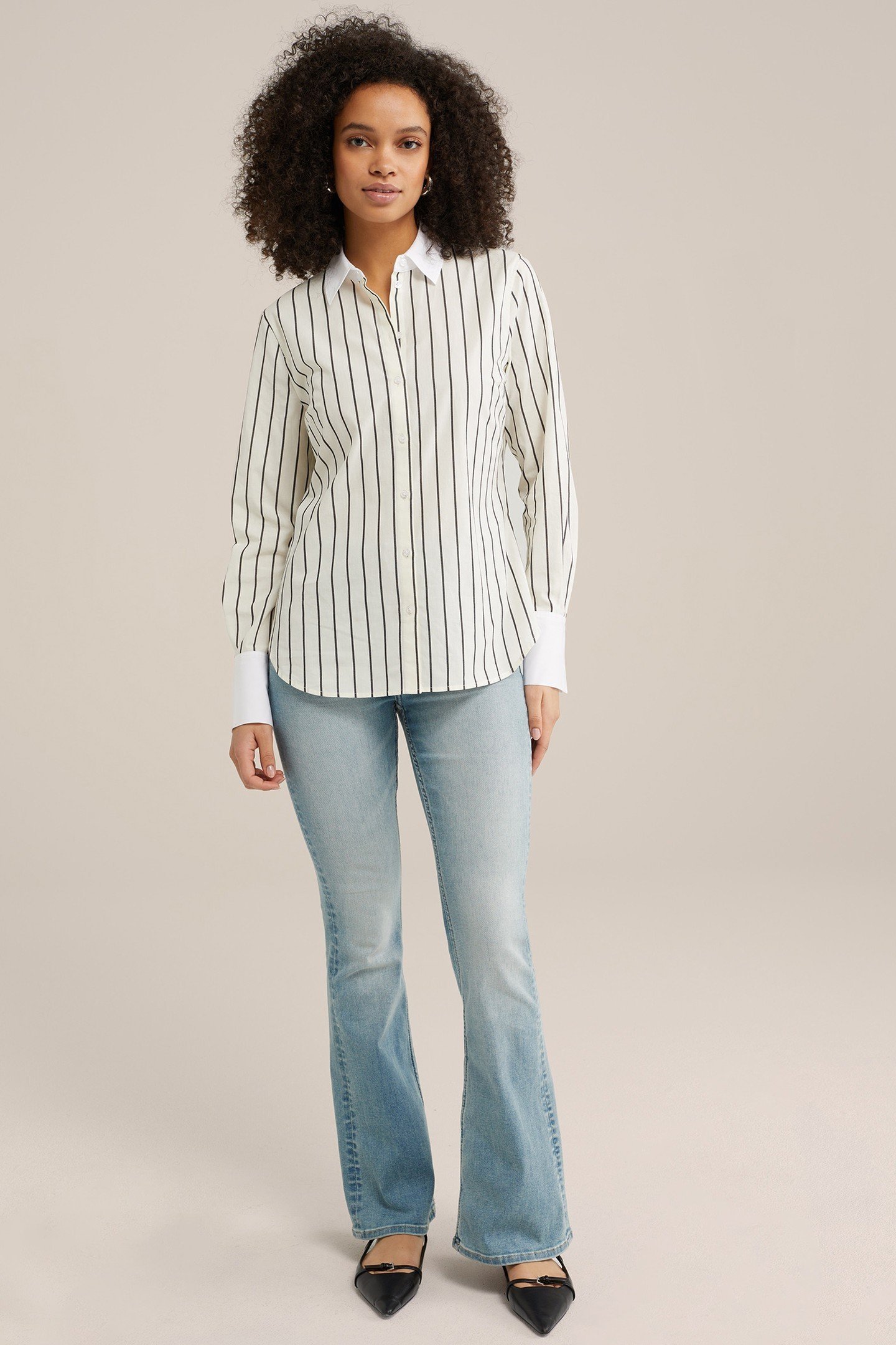 5-POCKET HIGH WAIST BRIGHT BLUE 4