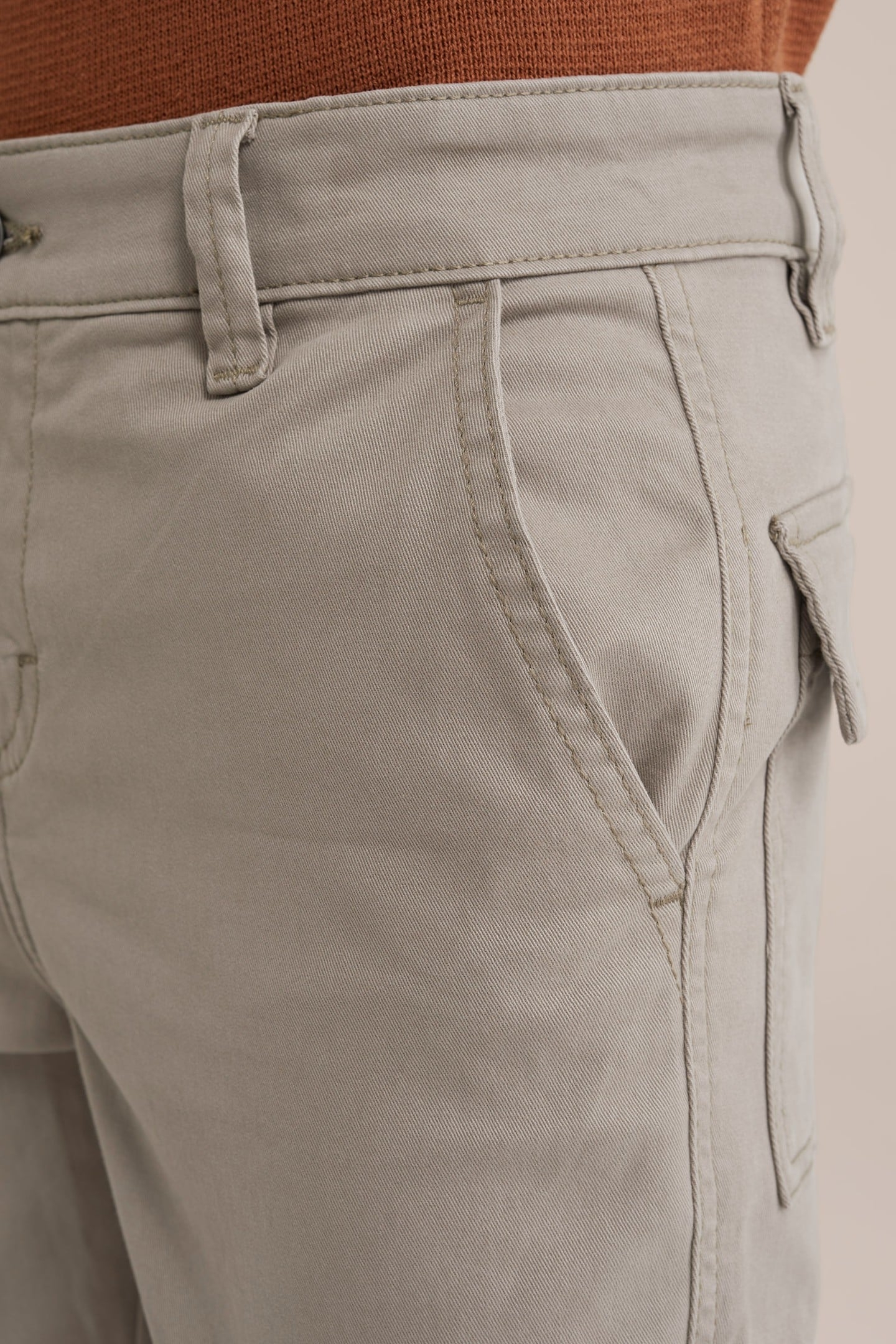 BOYS CARGO PANTS LIGHT GREY 4