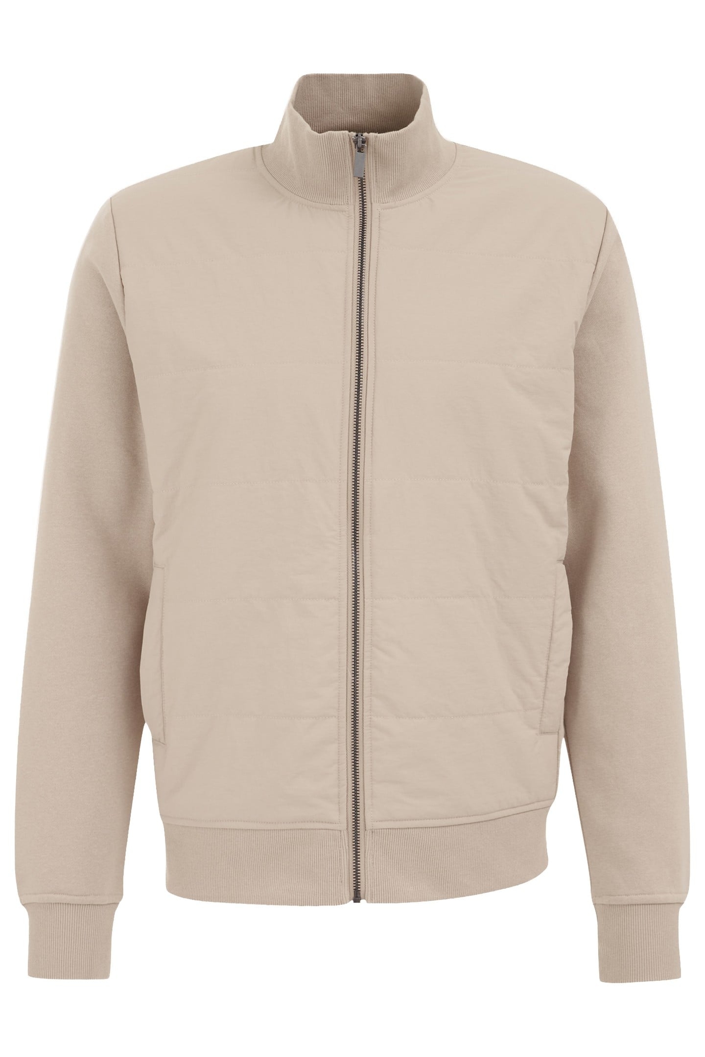 CARDIGAN WITH ZIPPER BEIGE 4