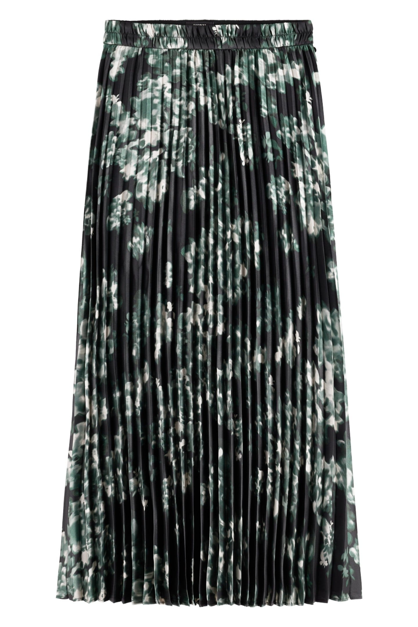 PLEATED SKIRT NIEUW BLOSSOM PRINT PARK GREEN 1