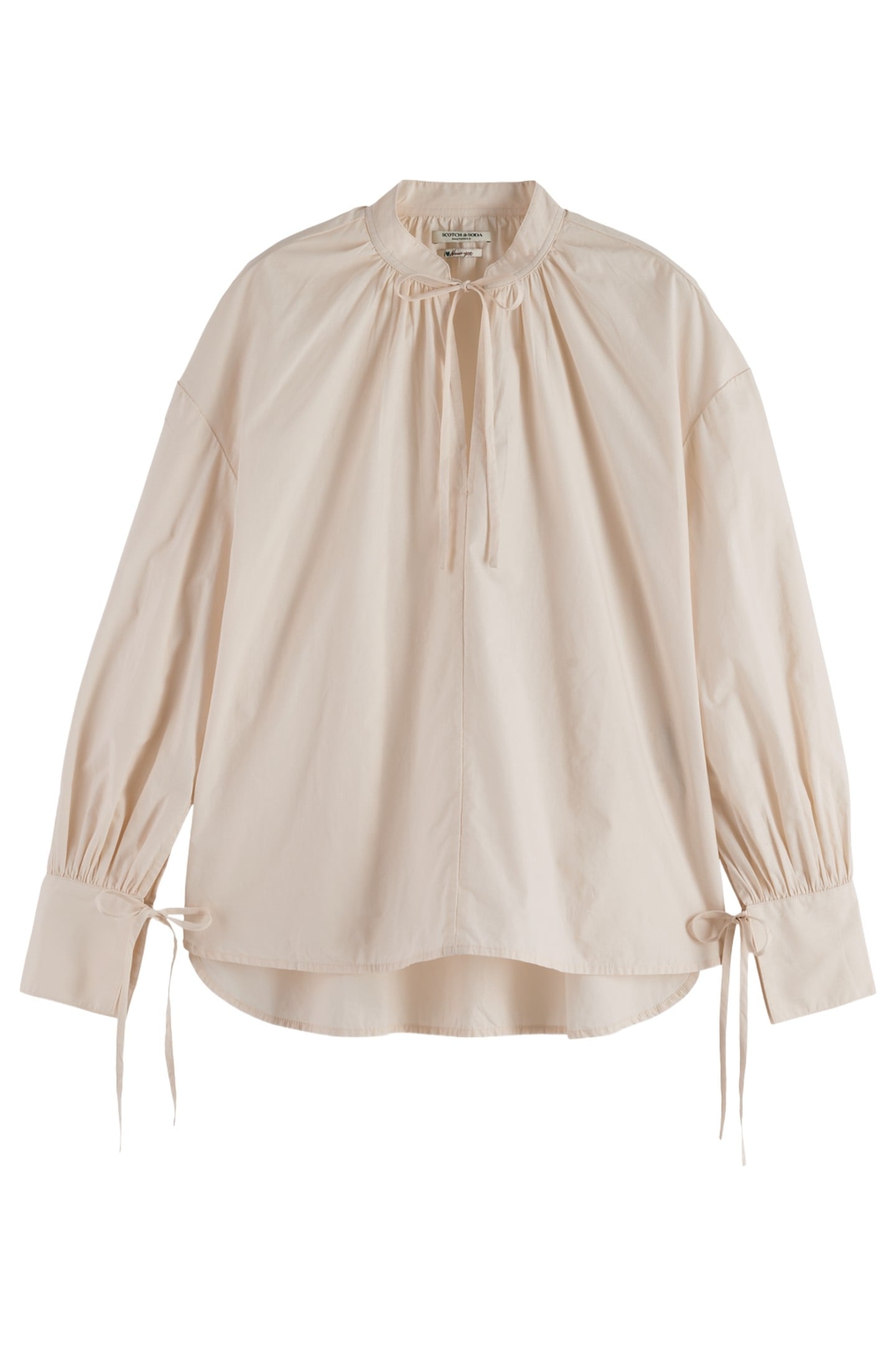 TUNIC TOP WITH CORD DETAILS CALICO 1