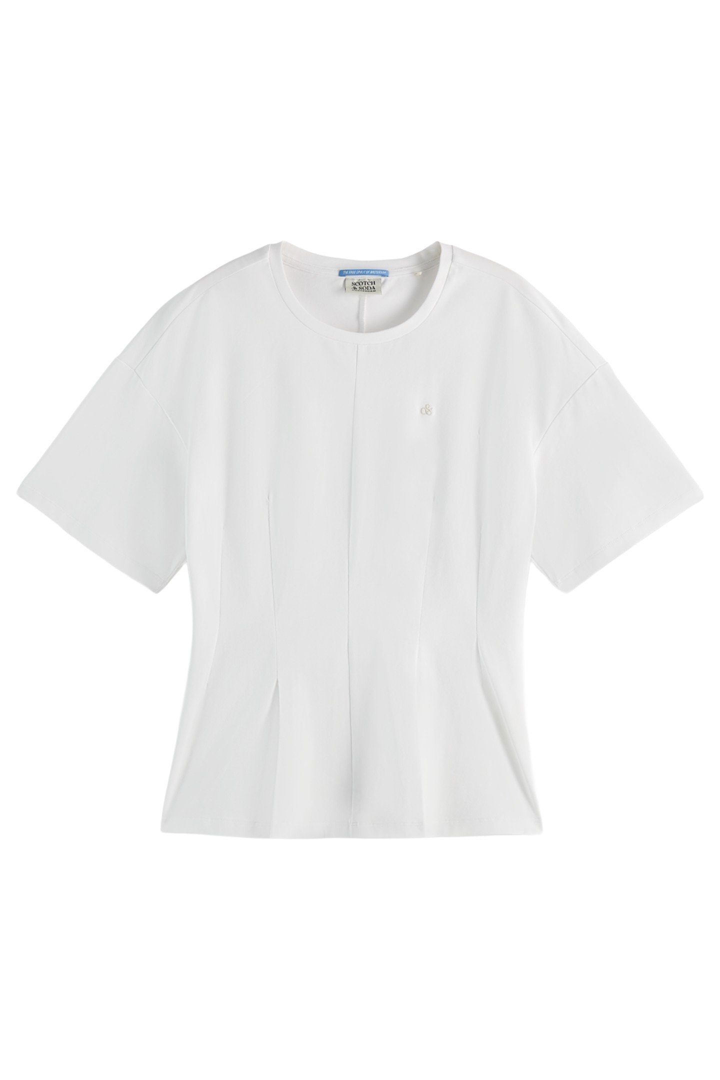 WAISTED T-SHIRT WHITE 1
