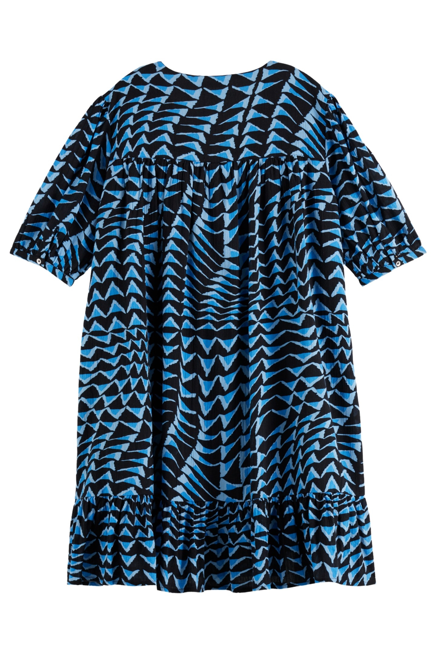 PRINTED CRINKLE MINI DRESS HOUSE OF MIRRORS PINK 6