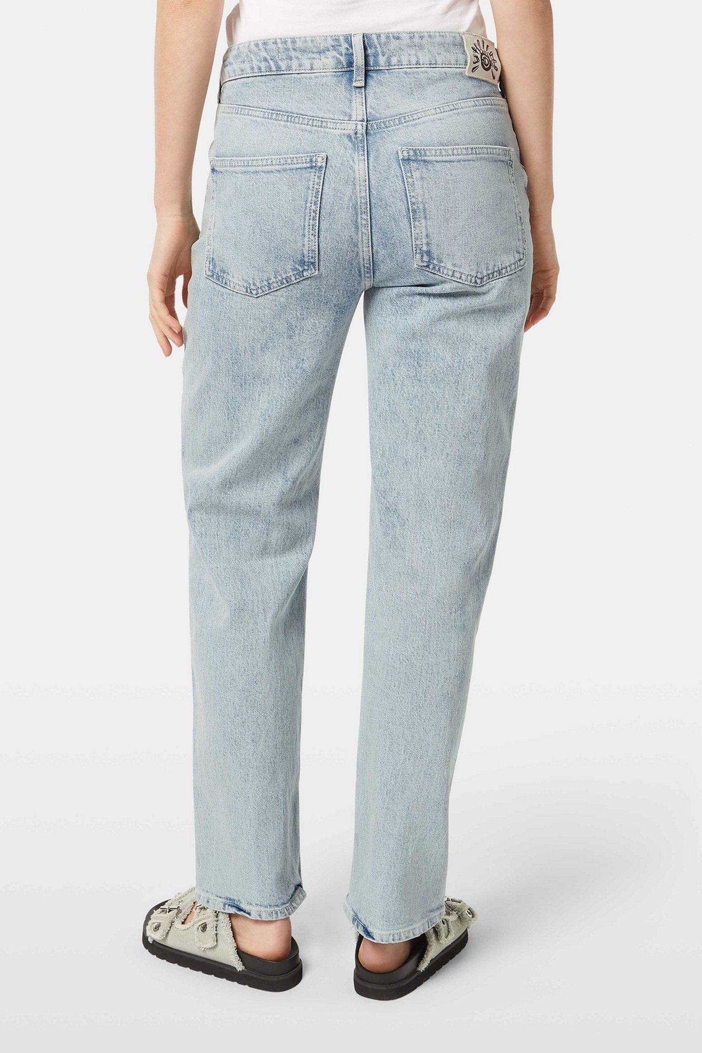 SKY HIGH RISE STRAIGHT JEANS BLUE STORY STORY BLUE 4