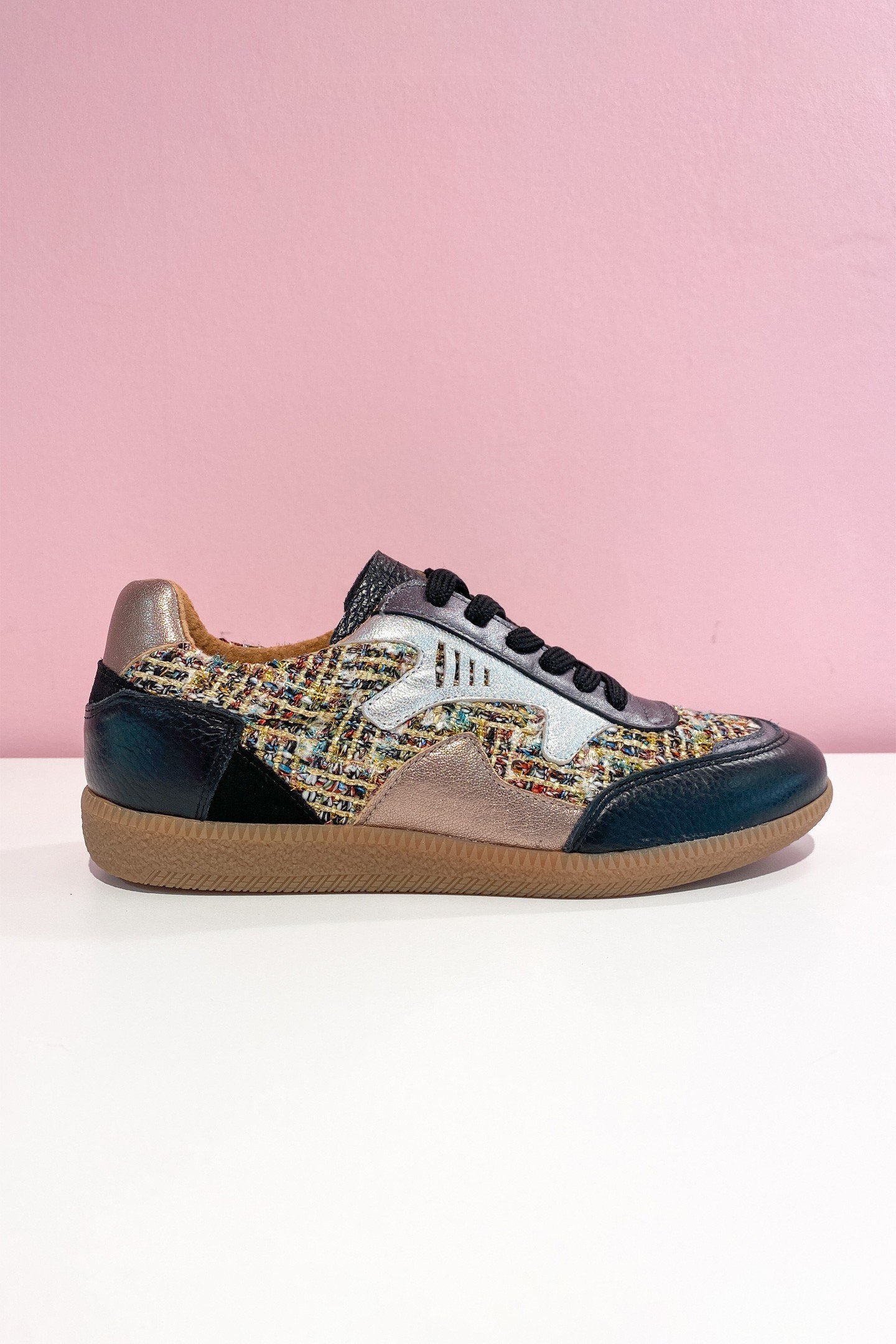 ISELLE TWEED SILVER / BLACK 1