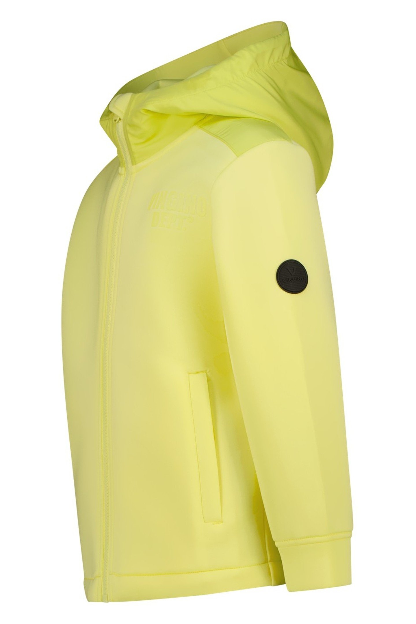 BOYS THERSO JACKET OUTDOOR PALE LIME YELLOW 3