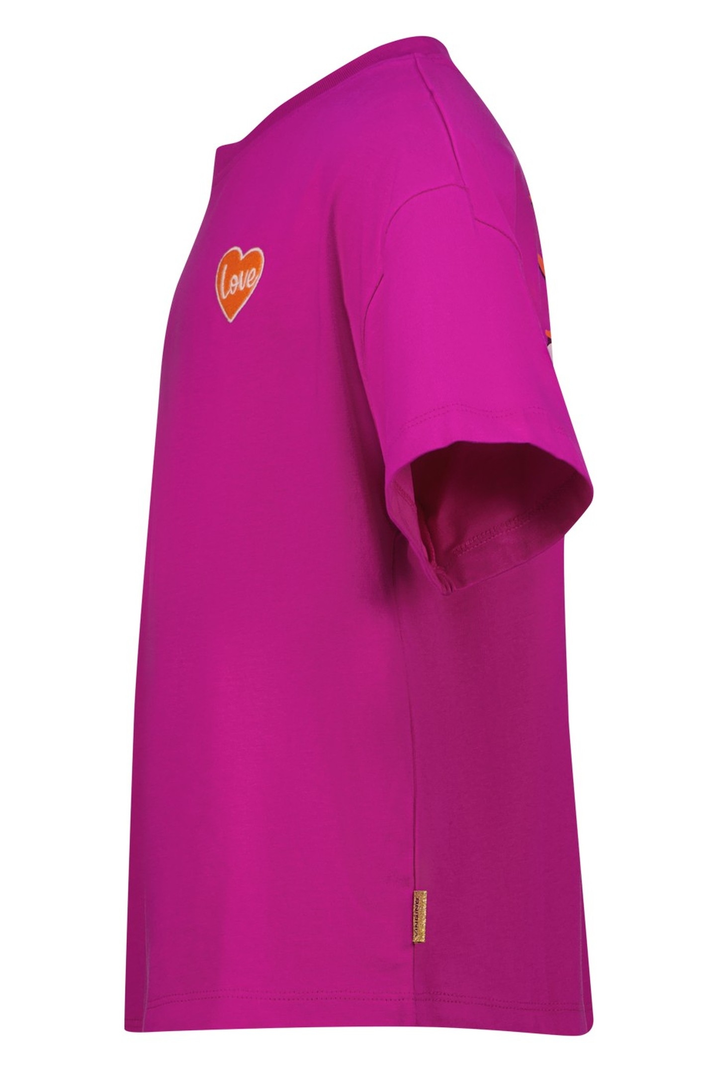 GIRLS HANNEMARE T-SHIRT ASTER PINK 3