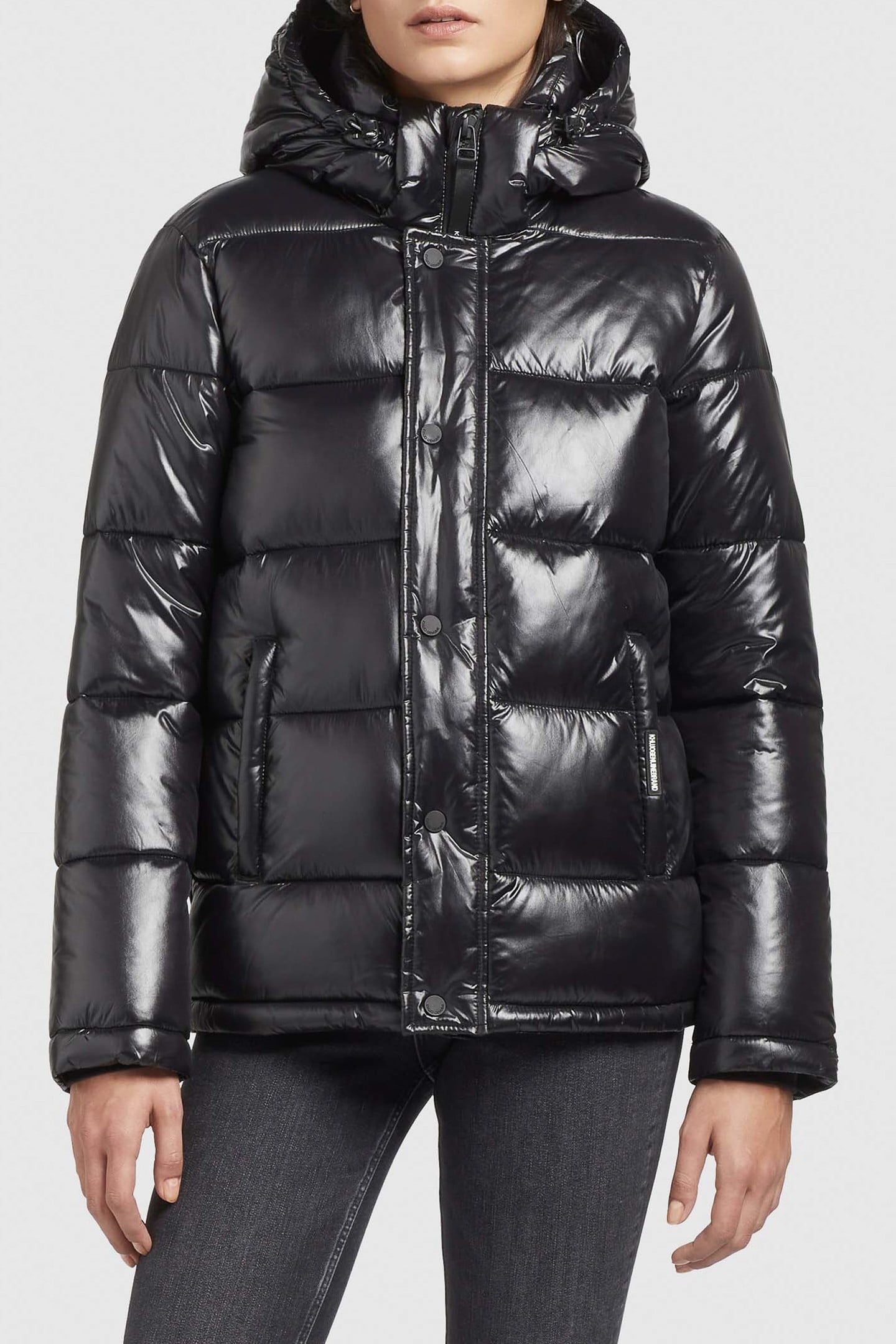 GERDA SHINY HIGH SHINE BLACK 5