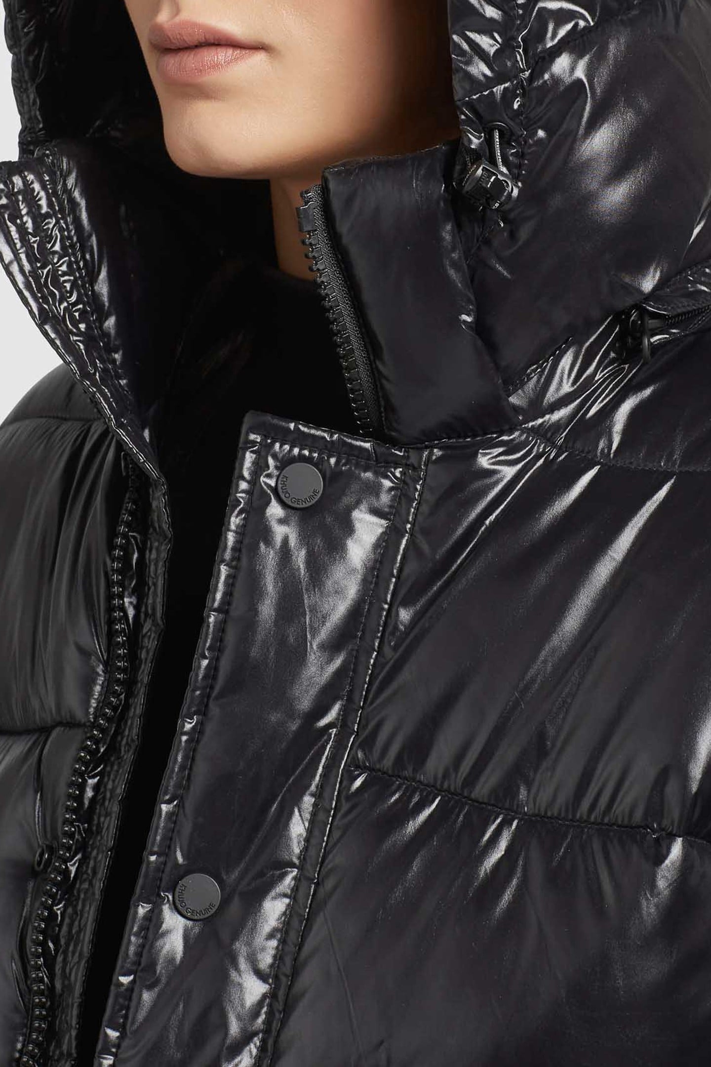 GERDA SHINY HIGH SHINE BLACK 6