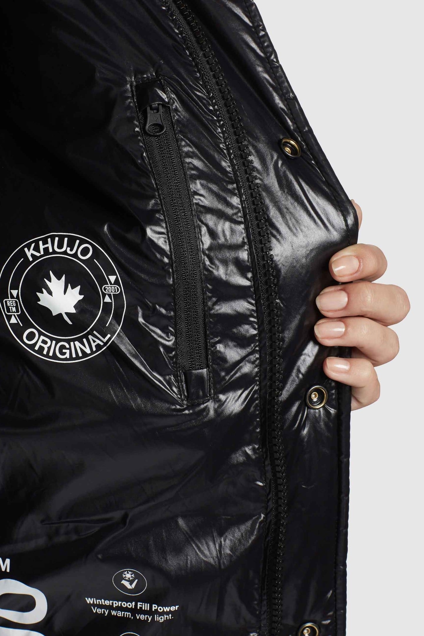 GERDA SHINY HIGH SHINE BLACK 8