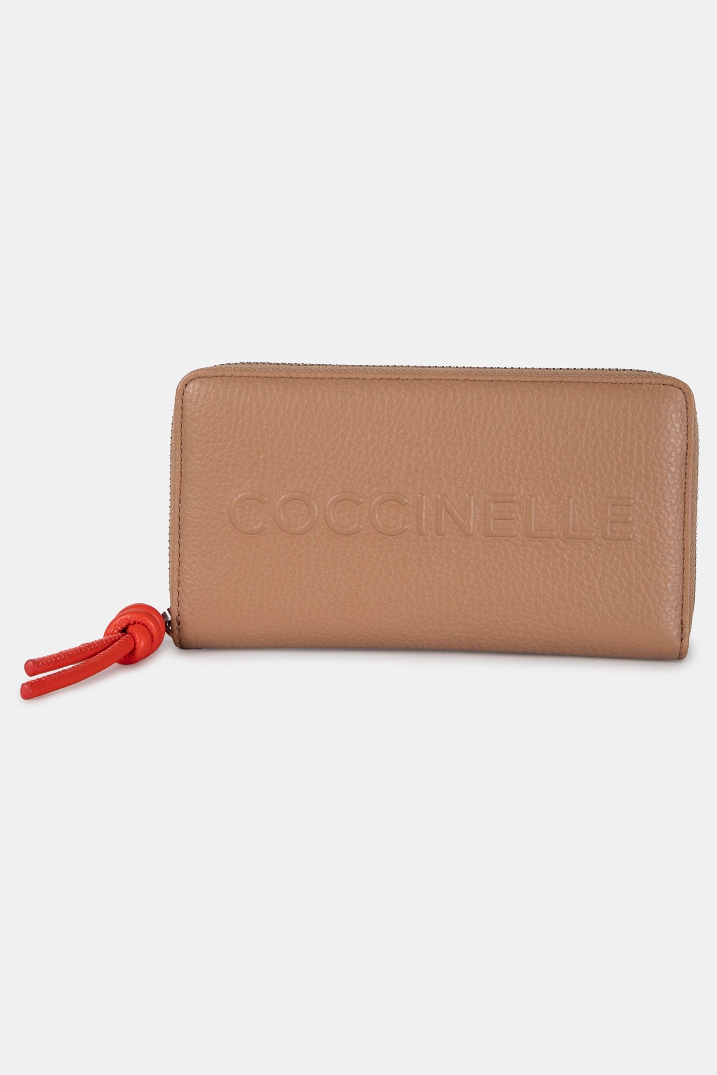 LEATHER WALLET IN BEIGE 1