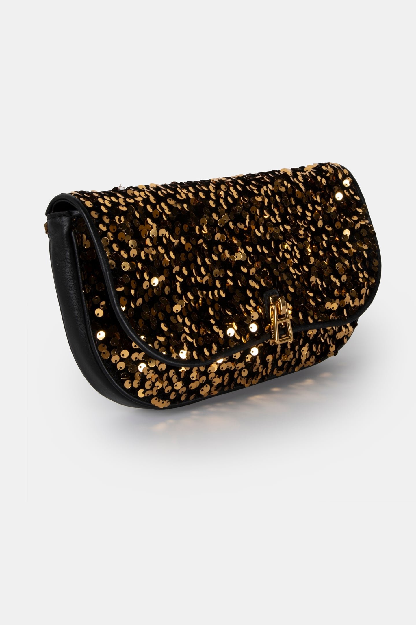 CROSS BODY BAG IN GOLD SEQUIN 3