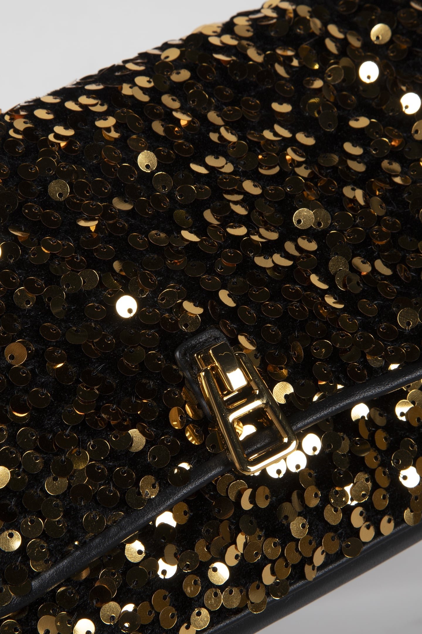 CROSS BODY BAG IN GOLD SEQUIN 5