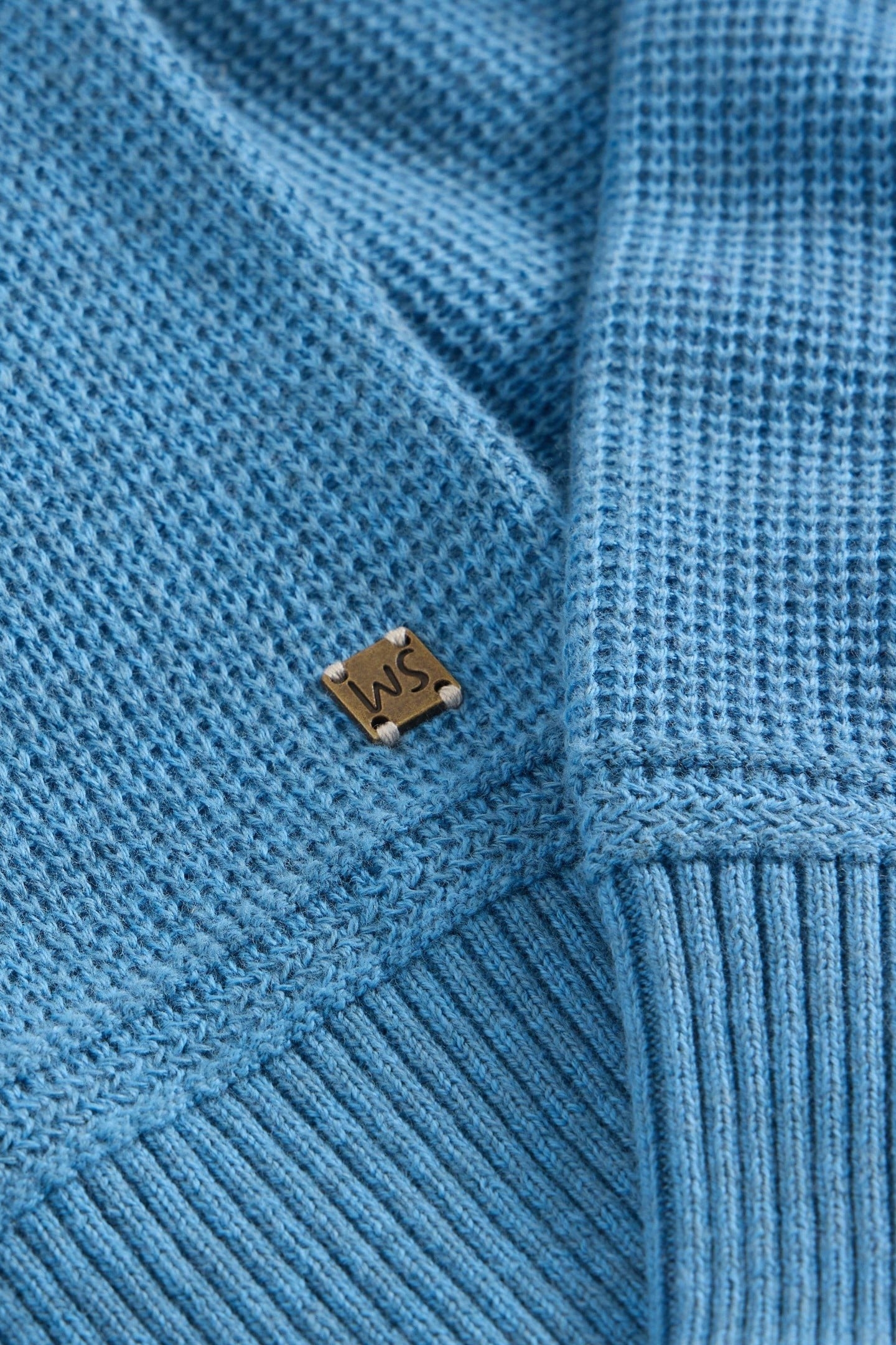 ATTADALE CREW NECK JUMPER LIGHT BLUE 5
