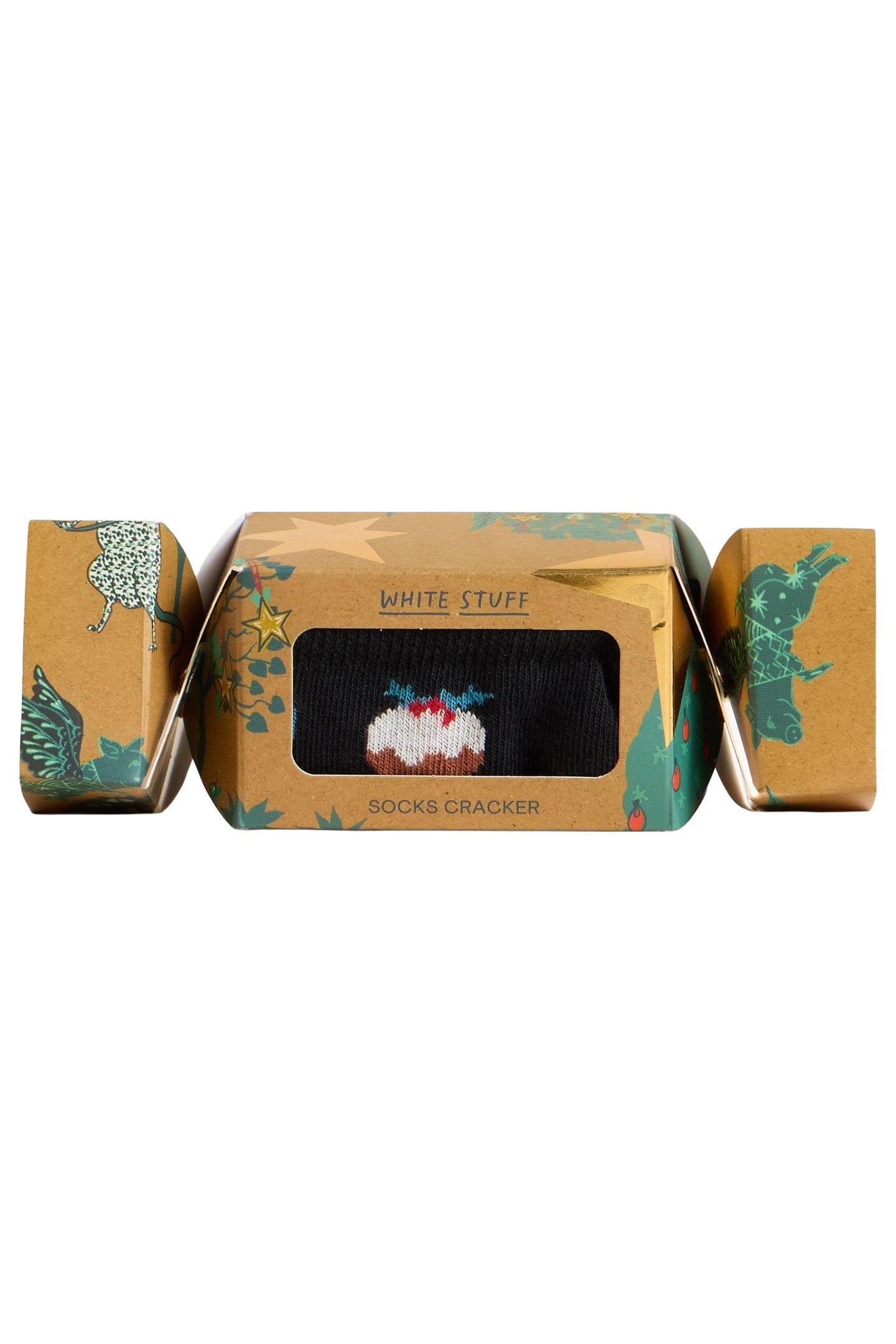 CHRISTMAS SPOT IN A CRACKER BLACK MULTI 2