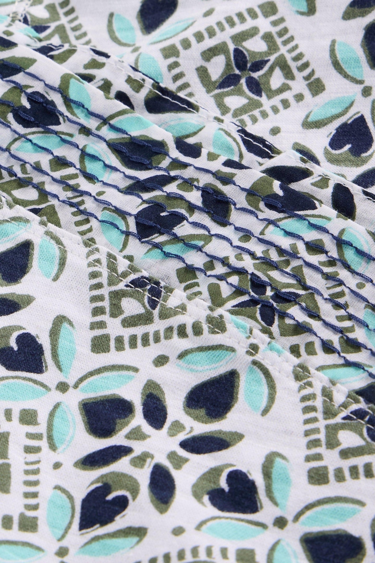 WEAVER JERSEY TEE WHITE PRINT 4