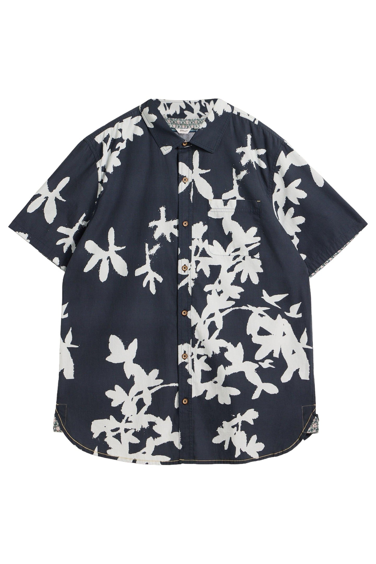 BLOSSOM SS PRINTED SHIRT NAVY PRINT 4