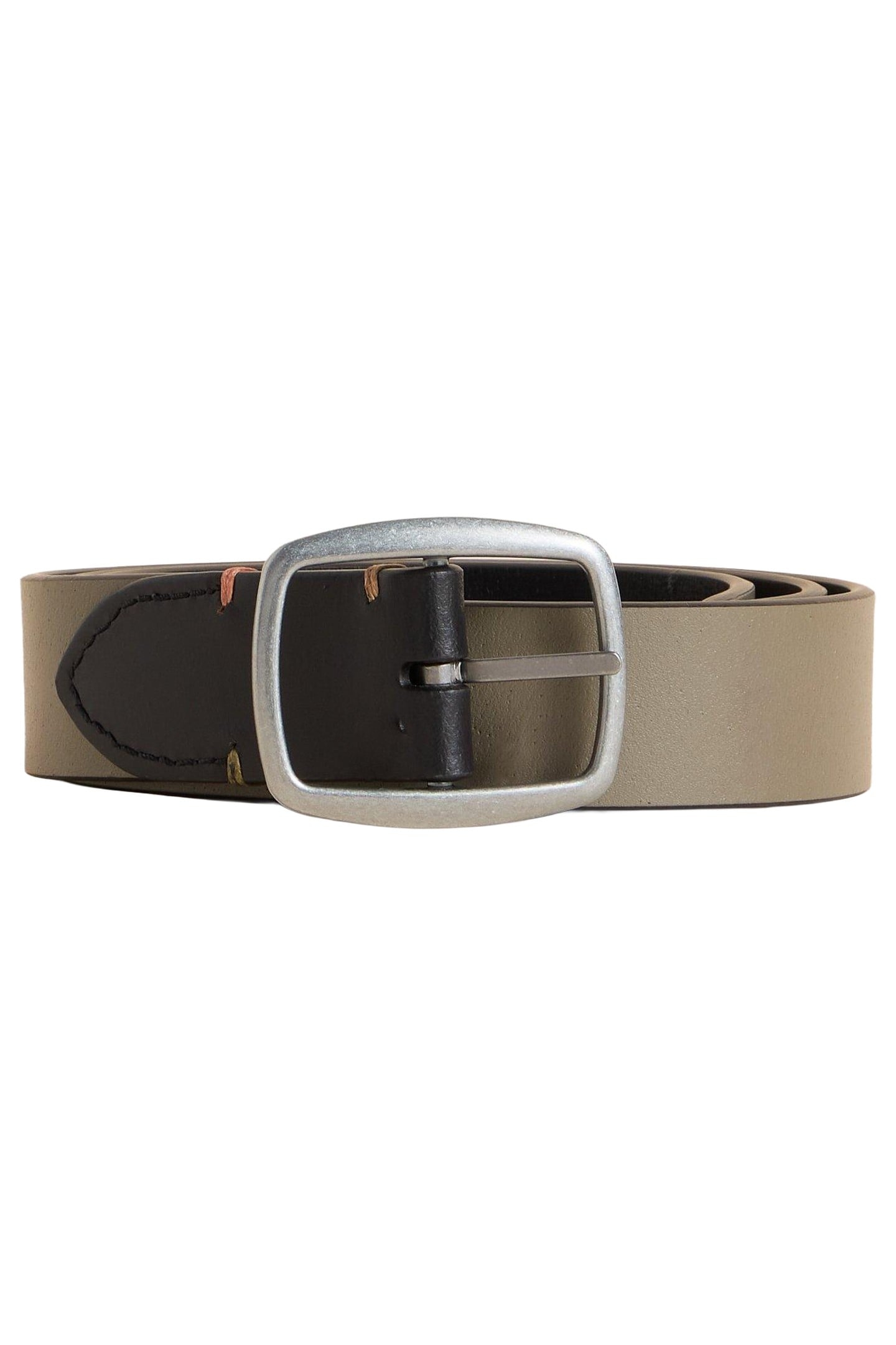 REVERSIBLE LEATHER BELT BLACK MULTI 2