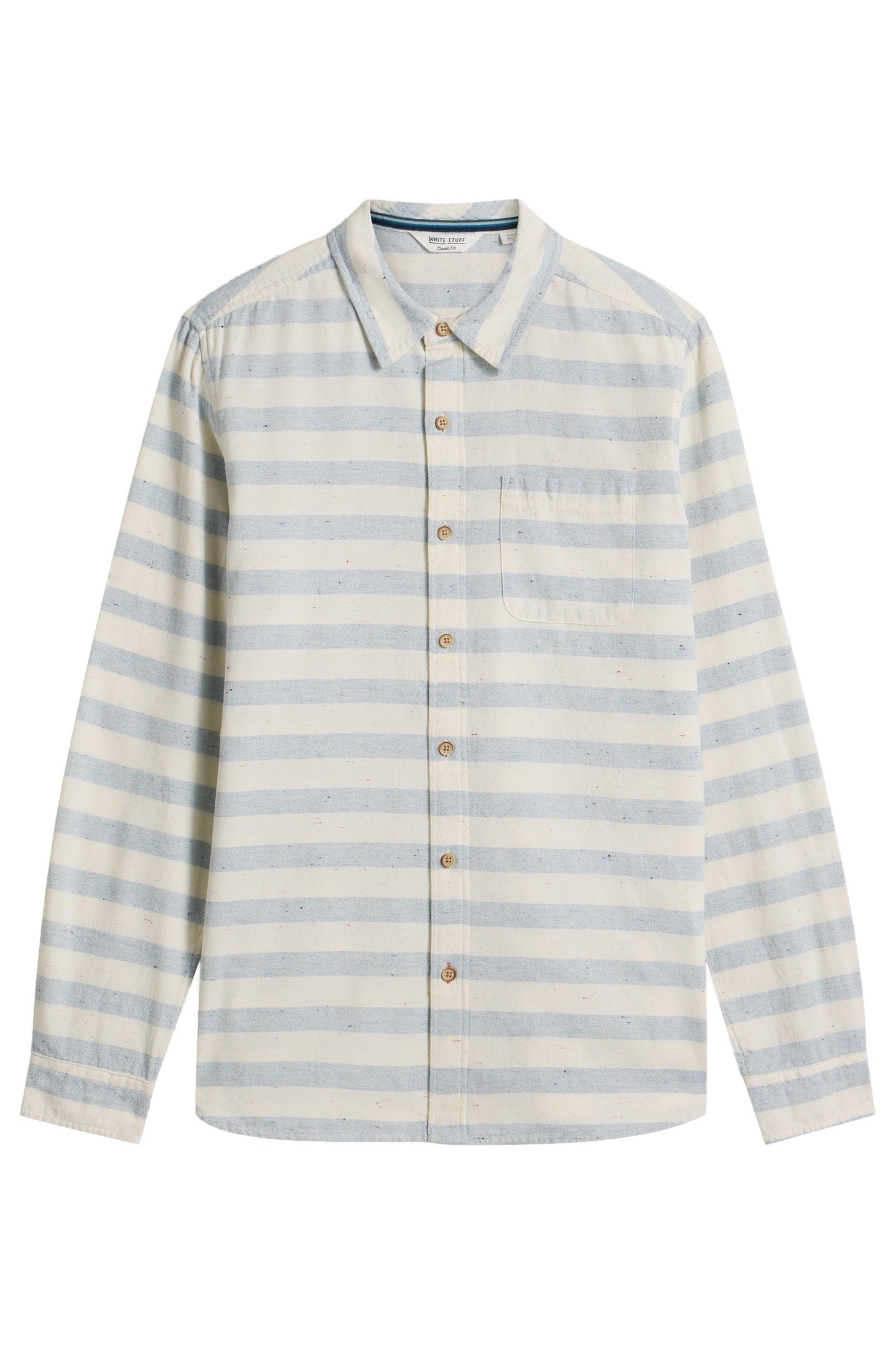 NEPPY STRIPE LS SHIRT WHITE MULTI 5
