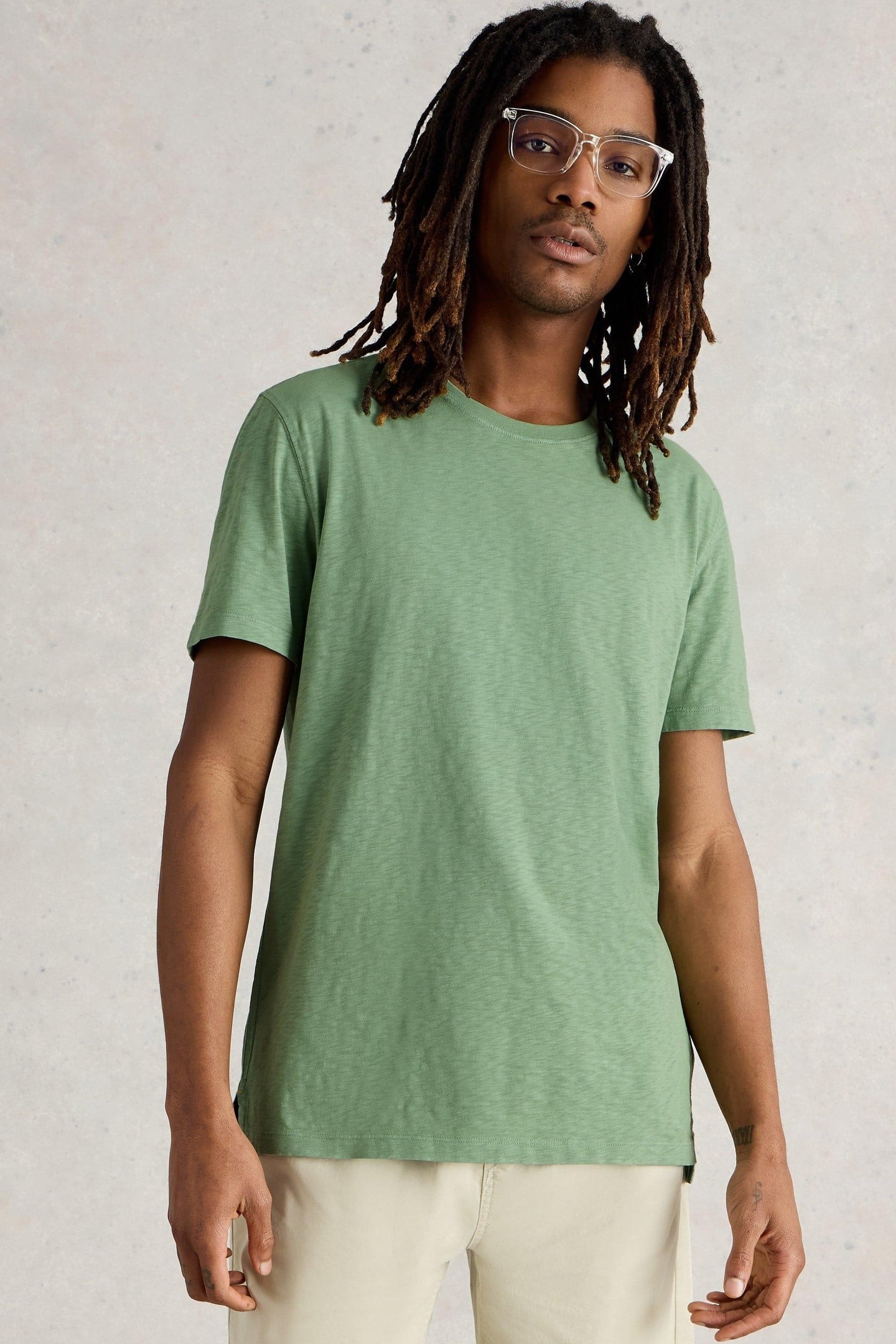ABERSOCH SHORT SLEEVE TEE LIGHT GREEN 1