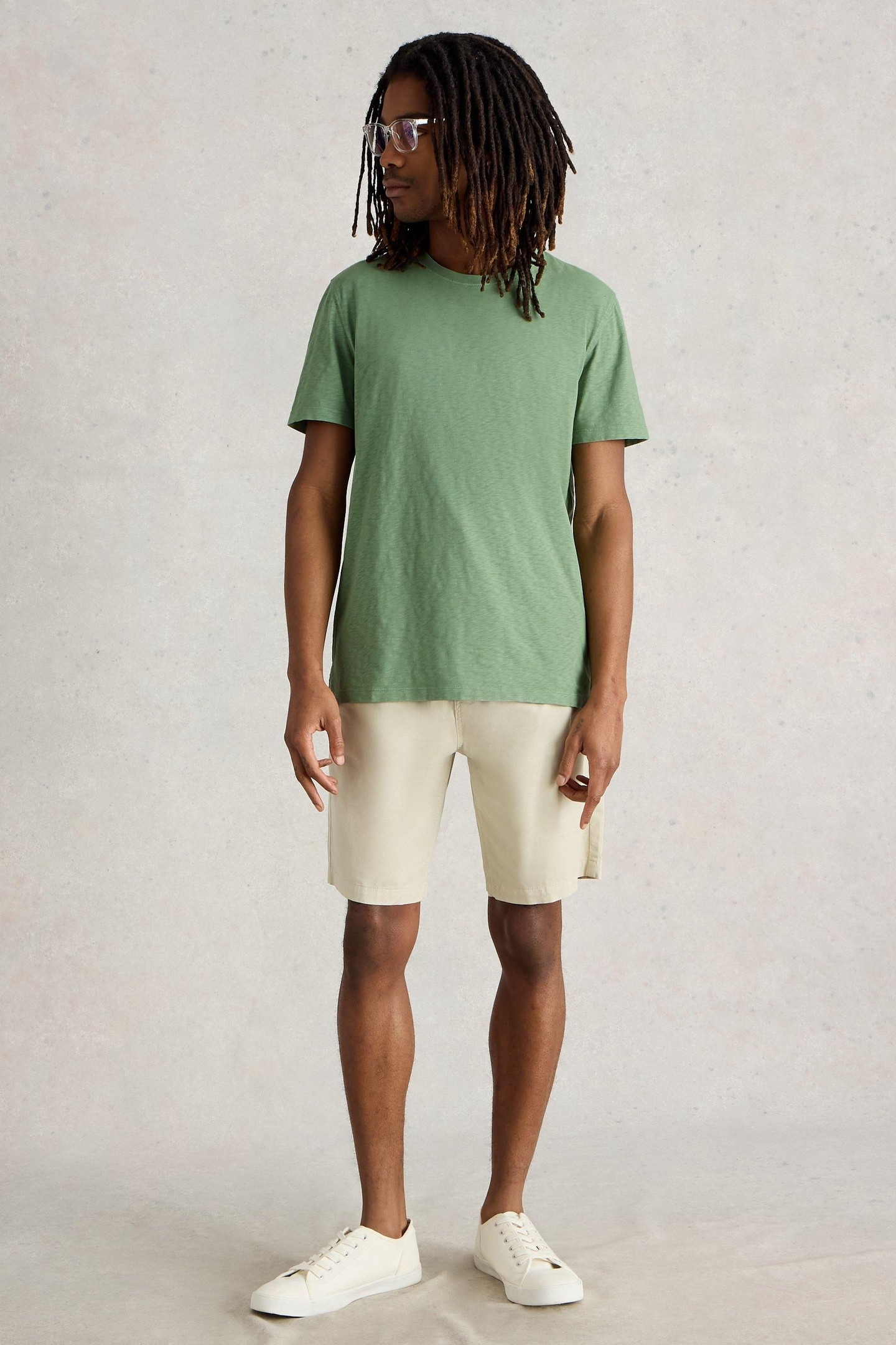 ABERSOCH SHORT SLEEVE TEE LIGHT GREEN 3