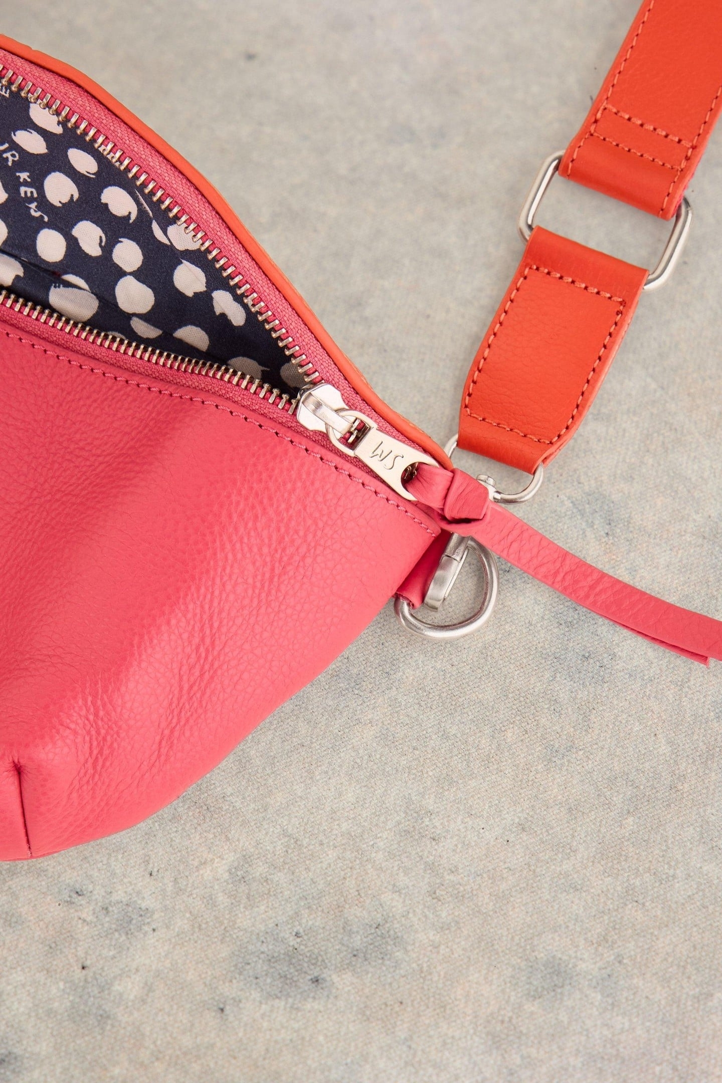 MINI SEBBY LEATHER SLING BAG PINK MULTI 4