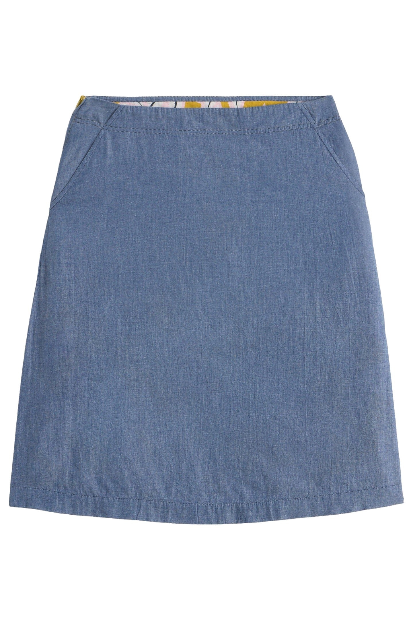 NELL REVERSIBLE SKIRT YELLOW MULTI 4