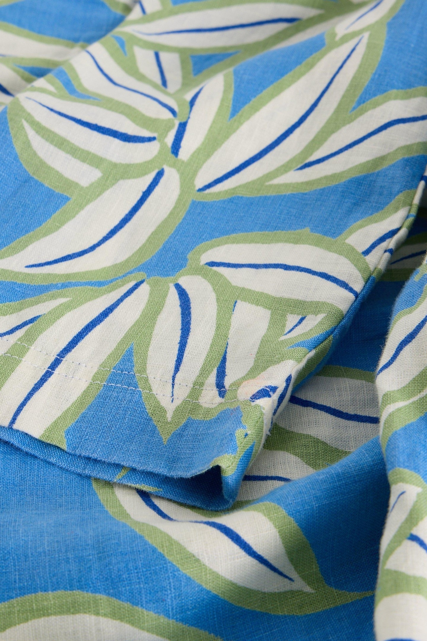 BLAKE LINEN TUNIC BLUE PRINT 4