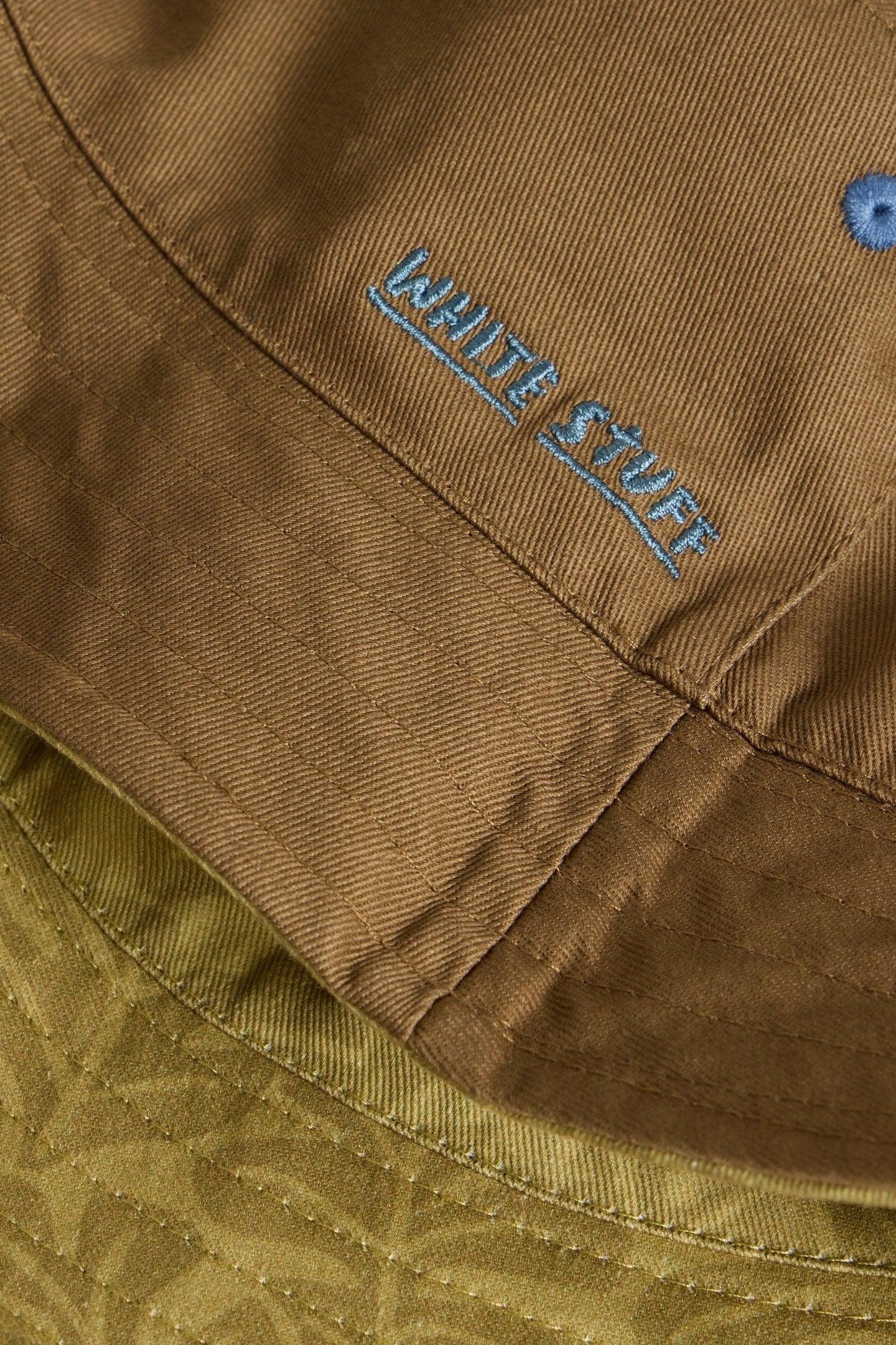 REVERSIBLE BUCKET HAT GREEN PRINT 3