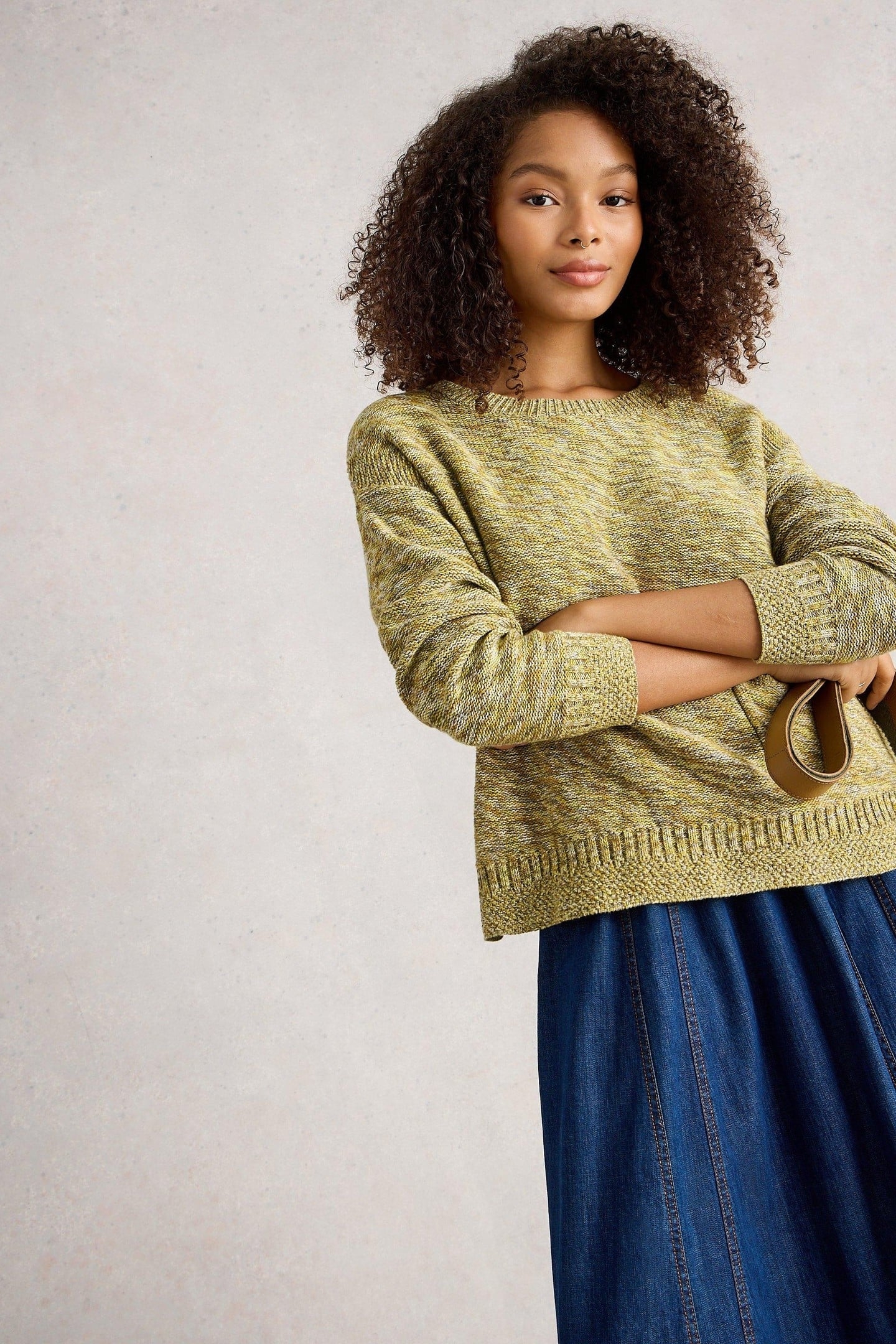 VICTORIA JUMPER CHARTREUSE MULTI 1