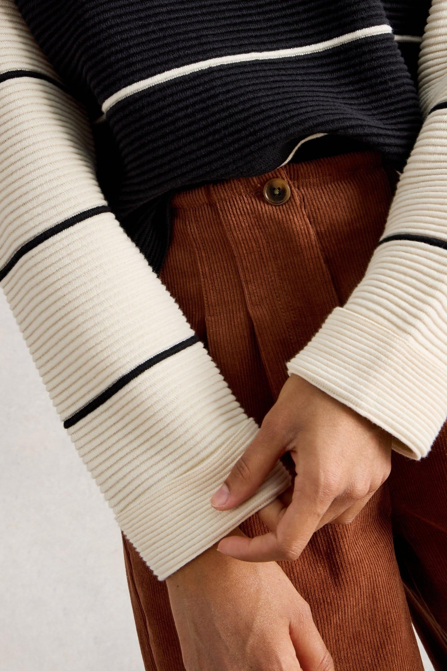 JANA STRIPE JUMPER BLACK MULTI 4