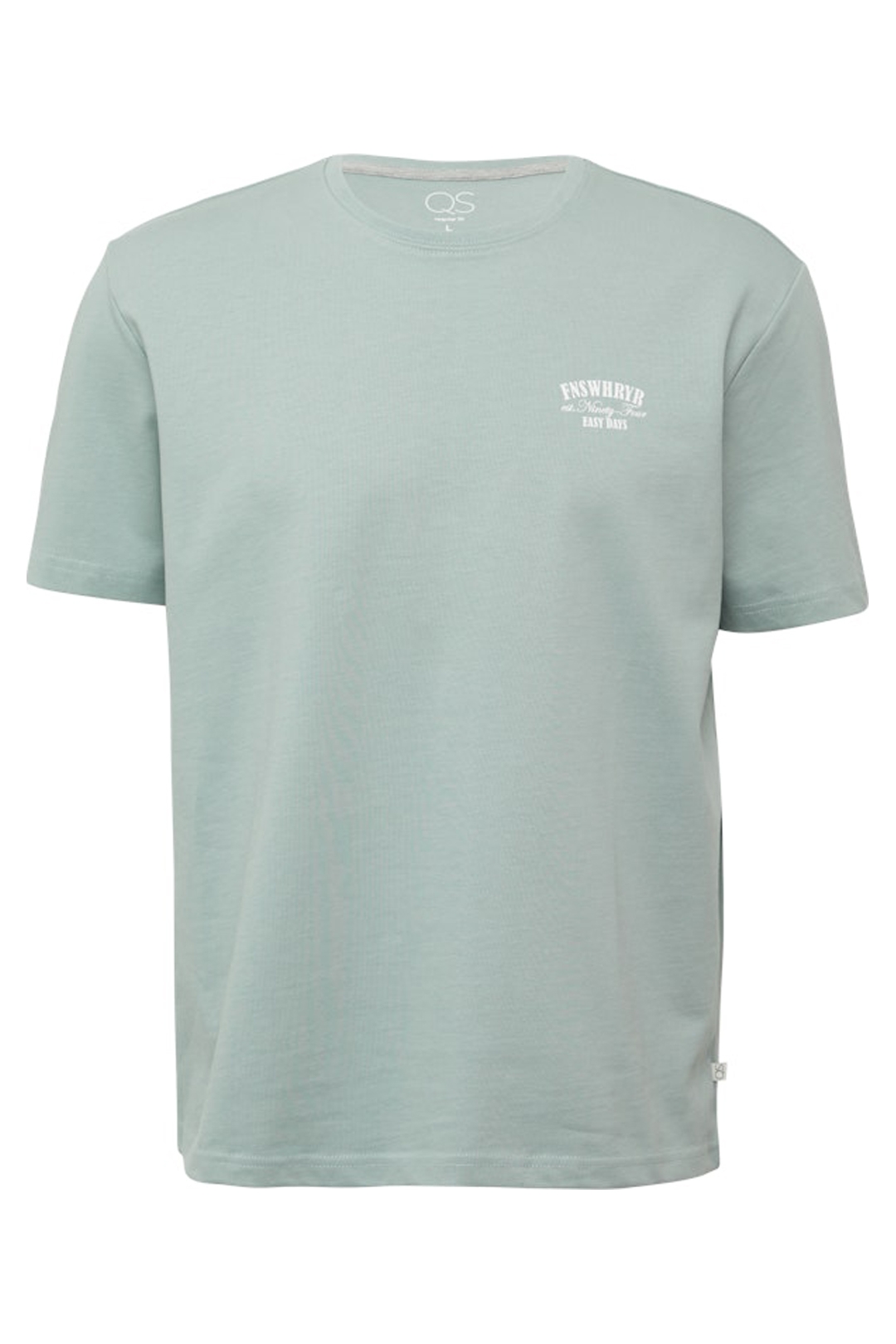 S.OLIVER-QS T-SHIRTS LIGHT GREEN 4