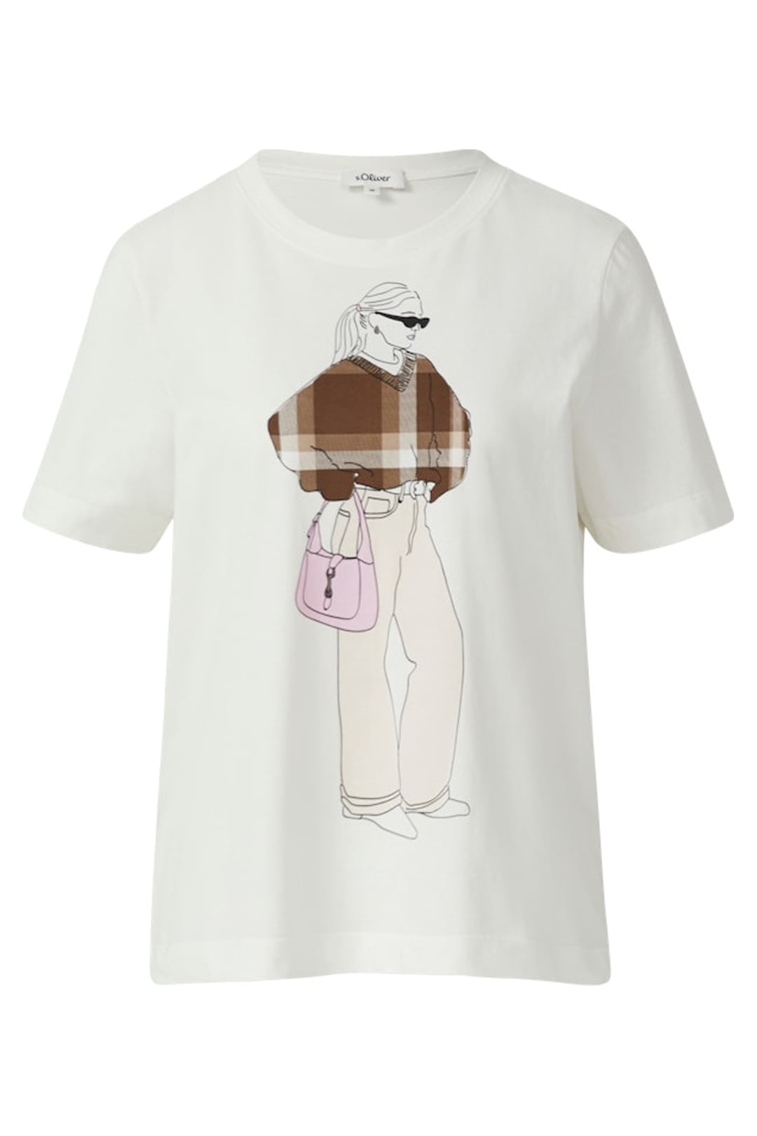 S.OLIVER T-SHIRTS OFFWHITE 4