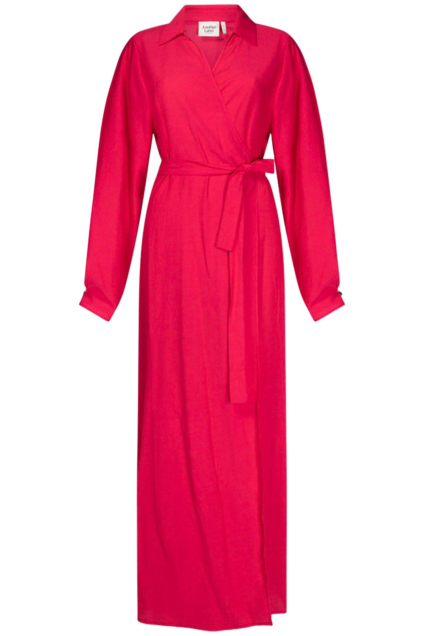 GEORGIA DRESS LONG SLEEVE RASPBERRY by Another Label