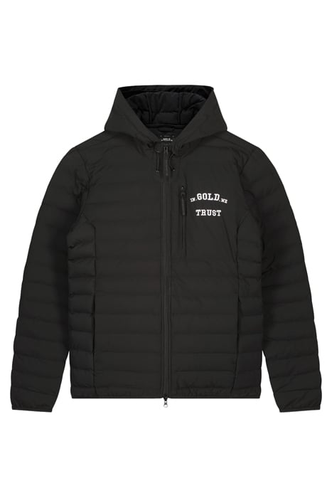 KIDS THE K1 HOOD JET BLACK 1