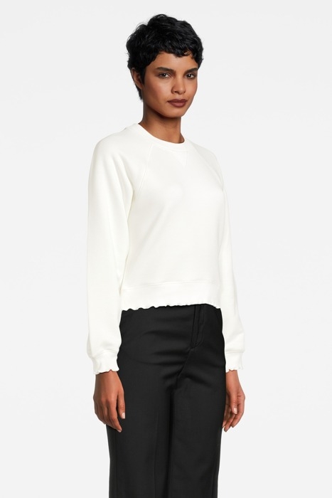 RAGLAN SWEATSHIRT WHITE CHAL 3