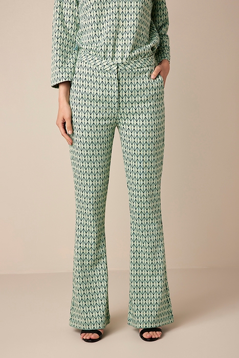 TROUSER GRAPHIC JACQUARD SOFT REEF 1