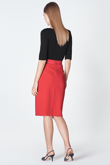 ROSAMUND MIDI SKIRT GERANIUM 2