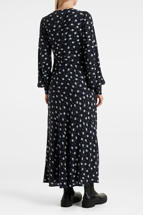 FARAH BIAS CUT MIDI DRESS HIGHFIELD DITSY 2