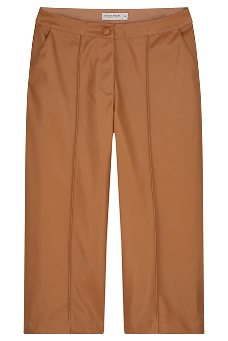 CULOTTE FAUX LEATHER BROWNS 6