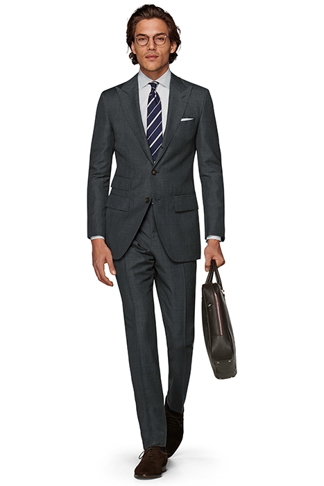 MID GREY WASHINGTON SUIT 1