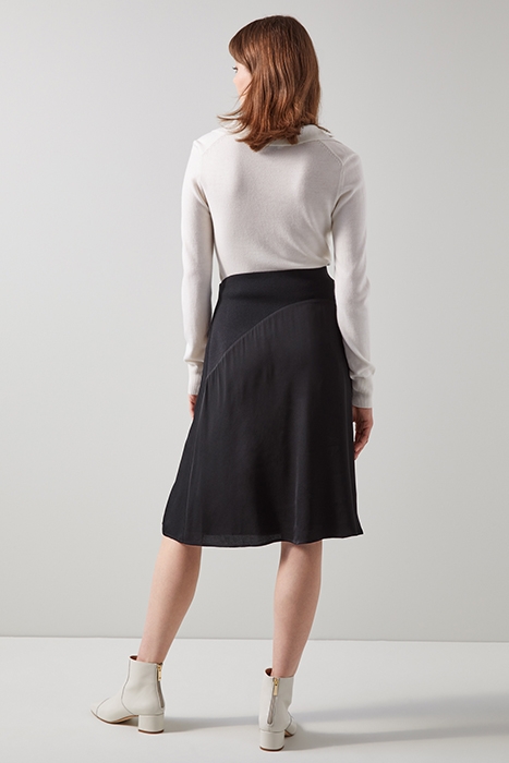 CORRIN MIDI SKIRT BLACK 2