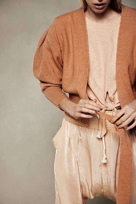 PADDED KNOTTED TEE TUSCANY 2