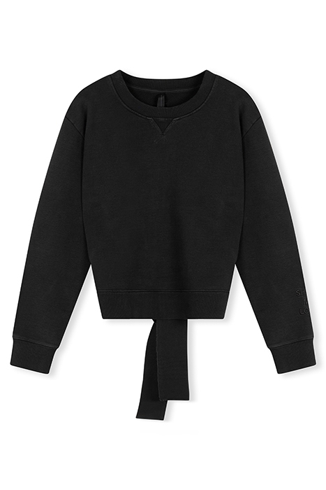 DECONSTRUCTED SWEATER ALMOST BLACK 3
